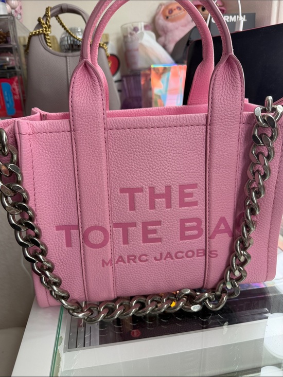 Marc Jacobs Handbags - Marc Jacobs Small Tote Bag in Fluro Candy Pink